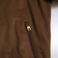 Dolce & Gabbana Elegant Brown Cashmere Bomber Jacket