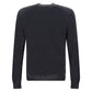 Fendi Chic Grey Wool Iconic Logo Sweater