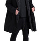 Dolce & Gabbana Elegant Black Hooded Trench Coat