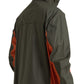 Dolce & Gabbana Elegant Hooded Full Zip Jacket in Green and Orange