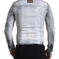 Dolce & Gabbana Elegant Gray Cotton Stretch Denim Jacket