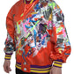 Dolce & Gabbana Elegant Orange Bomber Jacket - Men's Luxury Outerwear