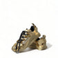 Dolce & Gabbana Gleaming Gold-Toned Luxury Sneakers