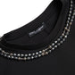 Dolce & Gabbana Embellished Neckline Casual T-Shirt