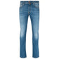 Jacob Cohen Elegant Slim Fit Light Blue Denim