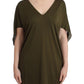 John Galliano Emerald Elegance Rayon Blouse