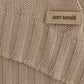 Cavalli Elegant Beige Knitted Crew Neck Sweater