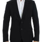 Dolce & Gabbana Elegant Slim Fit Black Wool Blazer