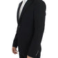 Dolce & Gabbana Elegant Slim Fit Black Wool Blazer