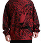 Dolce & Gabbana Elegant Leopard Print Pullover Sweater