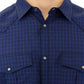 Costume National Chic Blue Checkered Casual Cotton Shirt