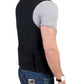 Costume National Elegant Black Wool Blend Casual Vest