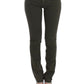 Costume National Chic Green Slim Leg Designer Jeans