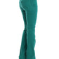 Costume National Chic Green Straight Leg Jeans for Sophisticated Style