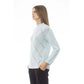 Baldinini Trend Light Blue Cashmere Women Sweater