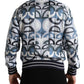 Dolce & Gabbana Multicolor Silk Bomber Jacket - Classic Elegance