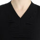 Costume National Elegant V-Neck Lightweight Sweater