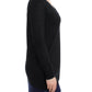 Costume National Elegant V-Neck Lightweight Sweater