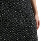 Dolce & Gabbana Elegant Tweed High-Waist Mini Skirt