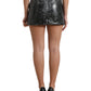 Dolce & Gabbana Elegant High Waist Mini Skirt in Black