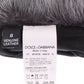 Dolce & Gabbana Elegant Gray Mink Fur Leather Elbow Gloves