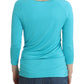 Ermanno Scervino Elegant Blue Modal Blend Top