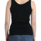 Ermanno Scervino Elegant Black Cashmere Knit Top