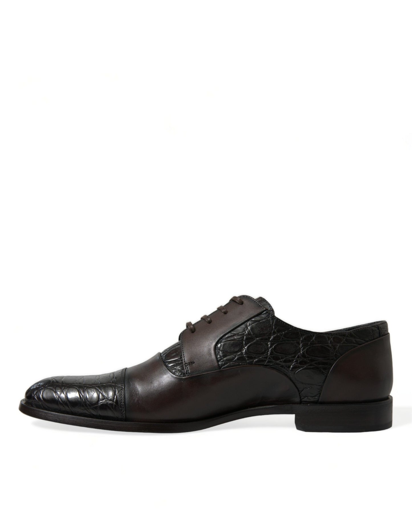 Dolce & Gabbana Elegant Brown Formal Derby Dress Shoes