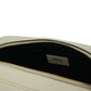 Versace Elegant White Leather Camera Shoulder Bag