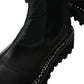 Dolce & Gabbana Elegant Black Chelsea Slip-On Boots