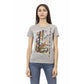 Trussardi Action Gray Cotton Women Top