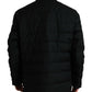 Dolce & Gabbana Elegant Black Padded Parka Jacket