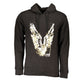 Cavalli Class Black Cotton Men Sweater