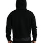 Dolce & Gabbana Elegant Black Hooded Pullover Sweater