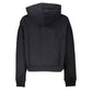 Napapijri Chic Black Fleece Hooded Sweatshirt