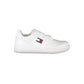 Tommy Hilfiger White Leather Men Sneaker