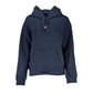 Tommy Hilfiger Chic Blue Hooded Sweatshirt with Logo Detail