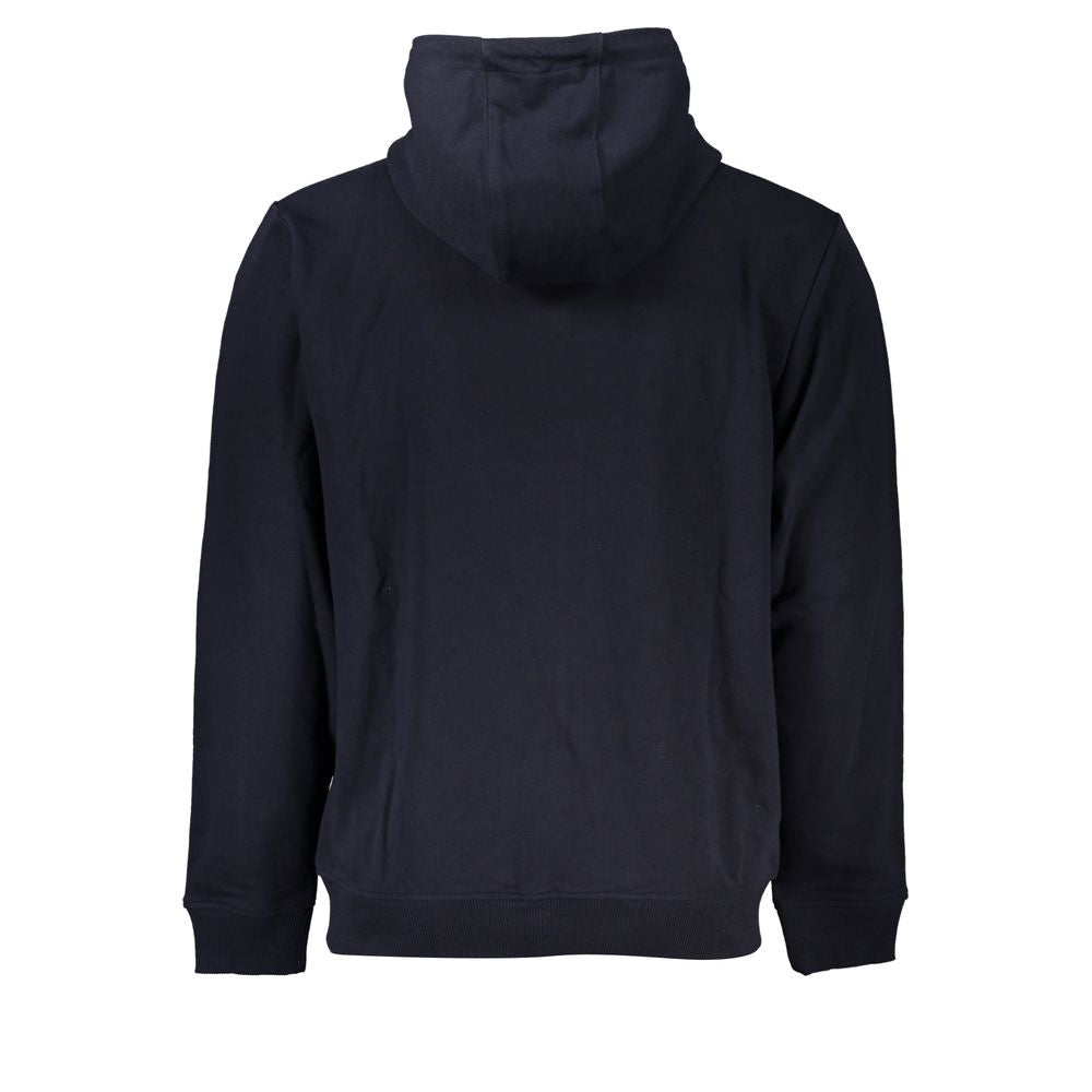 Tommy Hilfiger Chic Blue Hooded Sweatshirt with Zip Detail