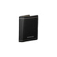 Tommy Hilfiger Black Leather Double Card Wallet