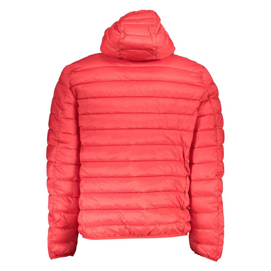 Norway 1963 Sleek Pink Hooded Jacket for Men