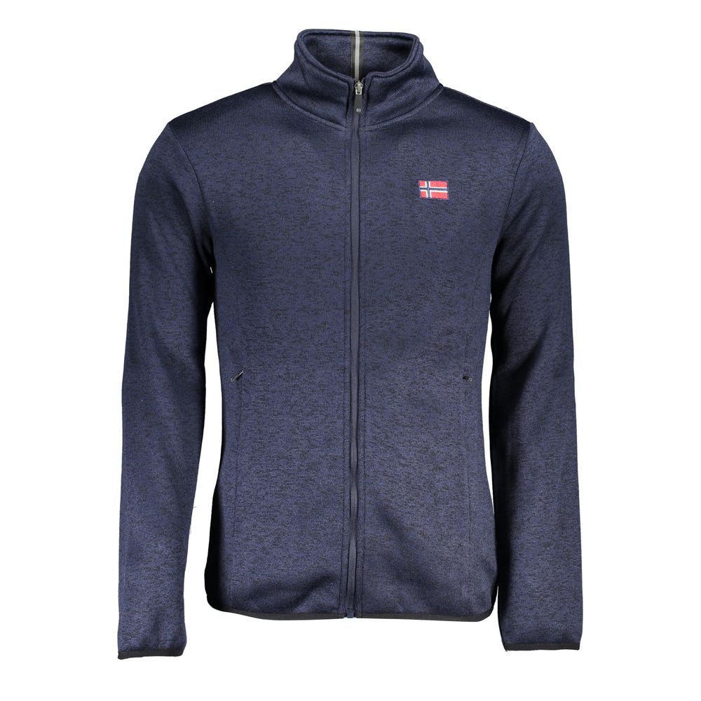 Norway 1963 Sleek Long Sleeve Zip Sweatshirt