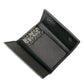 Dolce & Gabbana Chic Gray Leather Trifold Key Holder