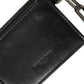 Dolce & Gabbana Black Leather Zip Logo Keyring Coin Purse Keyring Wallet