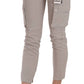 Dolce & Gabbana Chic Khaki Cotton Blend Trousers