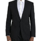 Dolce & Gabbana Black MARTINI Slim Fit Jacket Coat Blazer