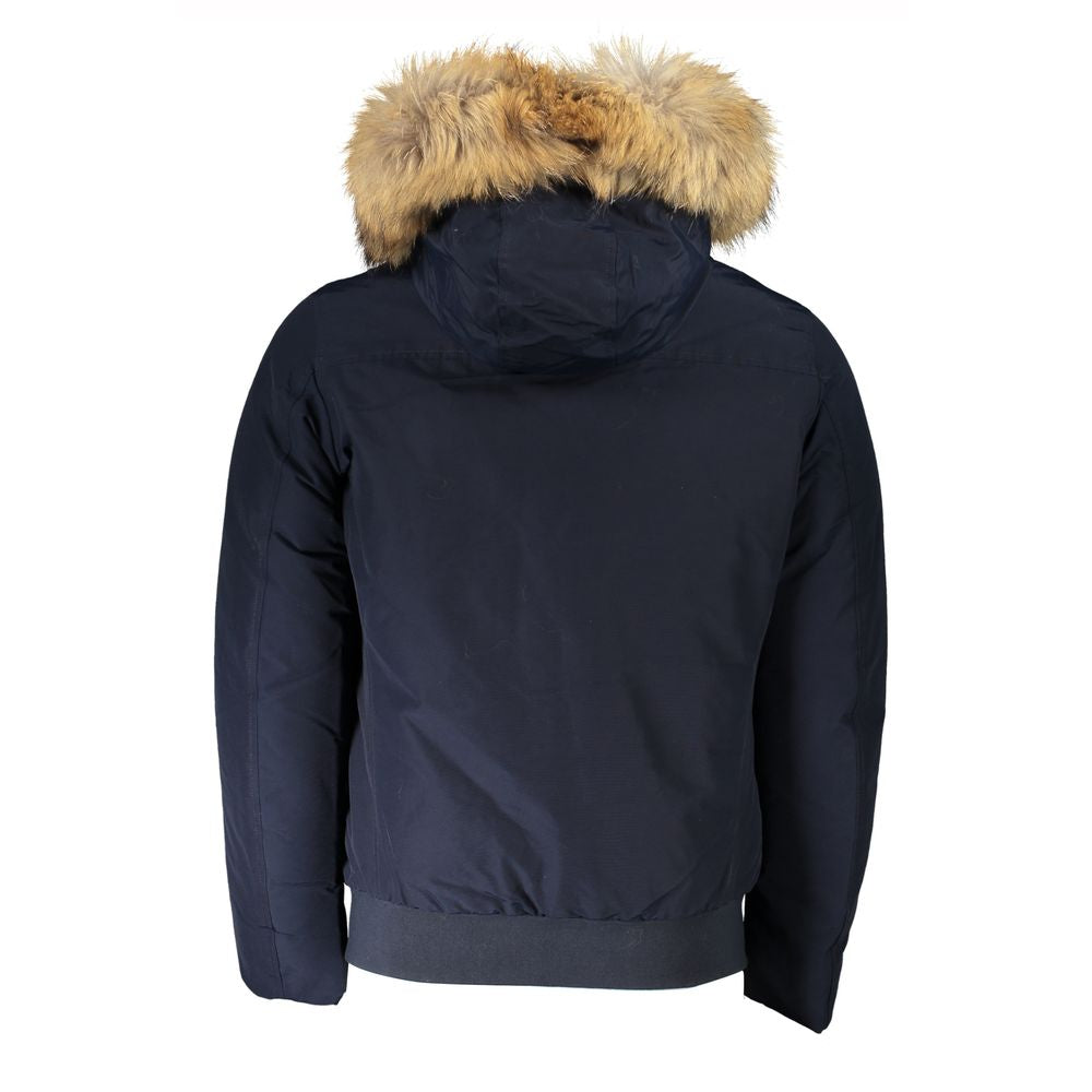 Woolrich Blue Cotton Jacket