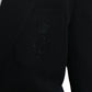 Dolce & Gabbana Black Wool Notch Single Breasted Coat Blazer