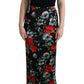 Dolce & Gabbana Elegant Floral Sheath Gown