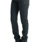 Costume National Chic Superslim Gray Cotton Jeans