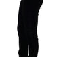 Ermanno Scervino Sleek High-Waist Black Trousers